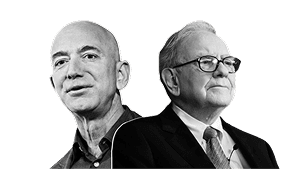 Jeff Bezos e Warren Buffett